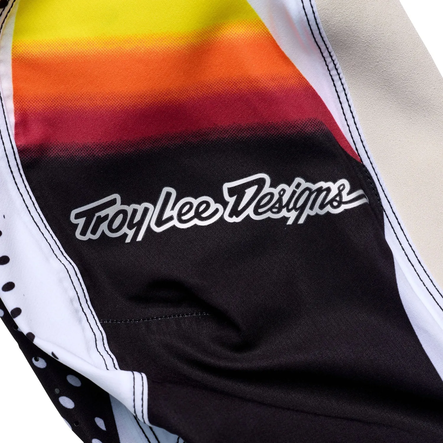 Troy Lee Designs SE Ultra Optic pantaloni moto bianco traspiranti