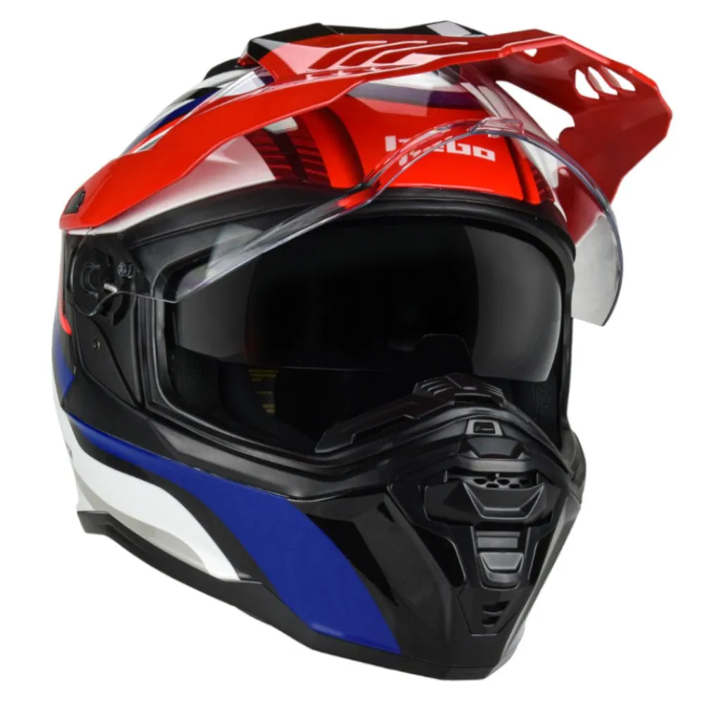 Hebo Panam casco moto doppia visiera