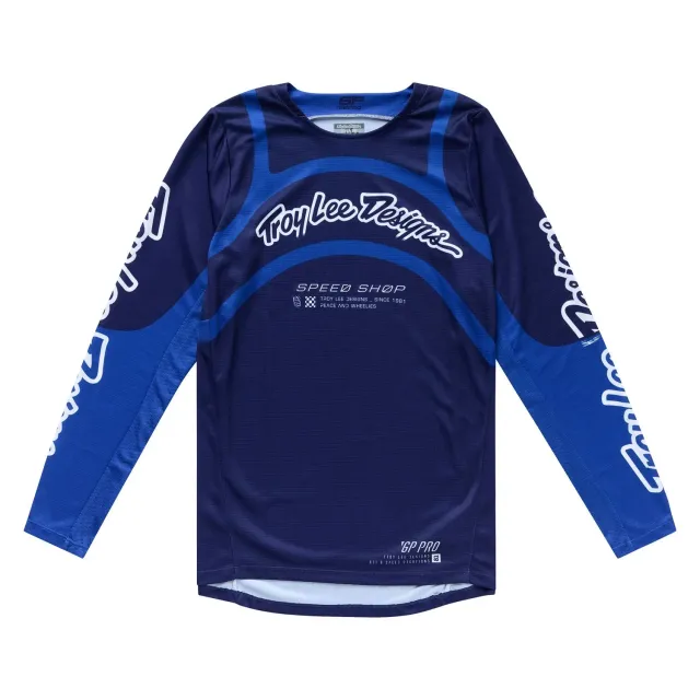 Troy Lee Designs GP Pro Jersey Swerve maglia navy blue