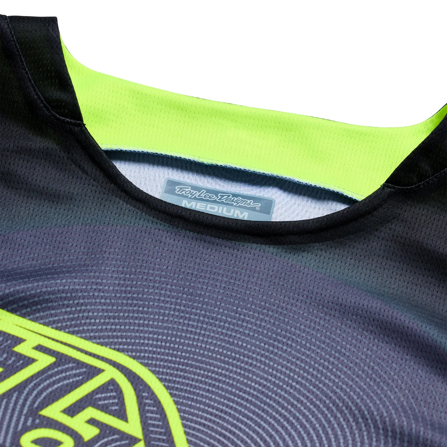 Troy Lee Designs GP Pro Imprint maglia moto grigio giallo XL