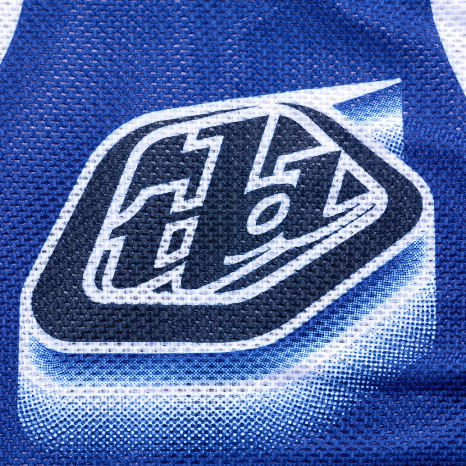 Troy Lee Designs SE Pro Air maglia moto blu Swarm