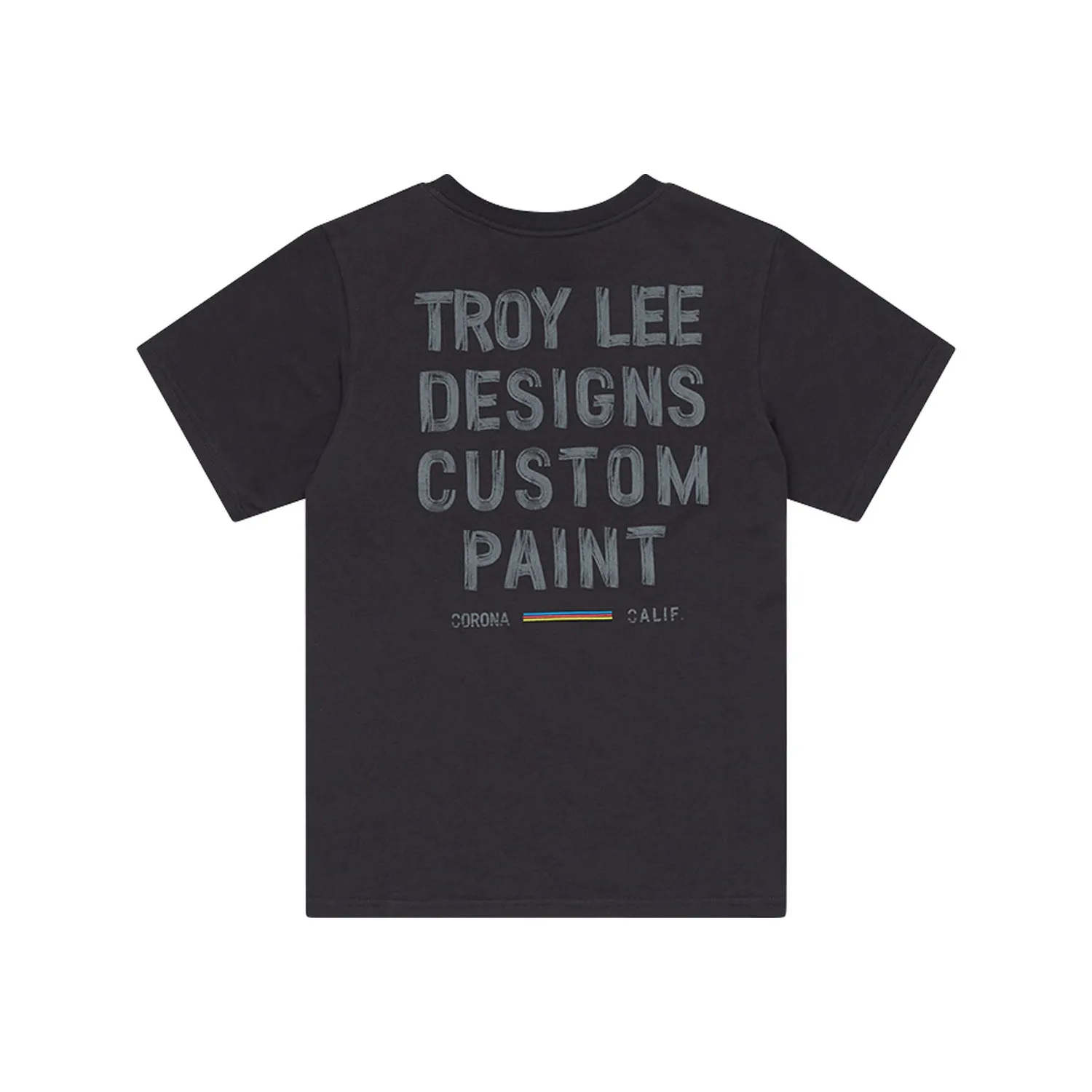 Troy Lee Designs Paint Shop T-Shirt Donna Manica Corta Carbon