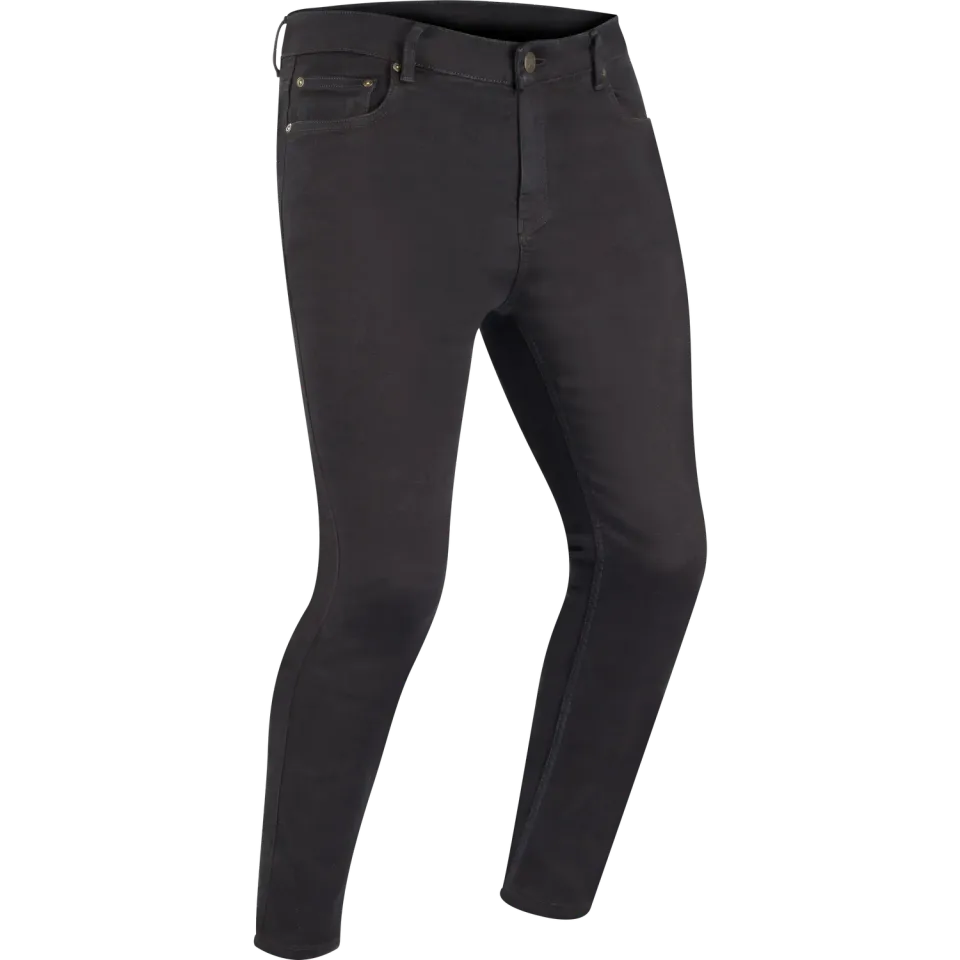 Segura Uzy jeans moto uomo nero slim cordura