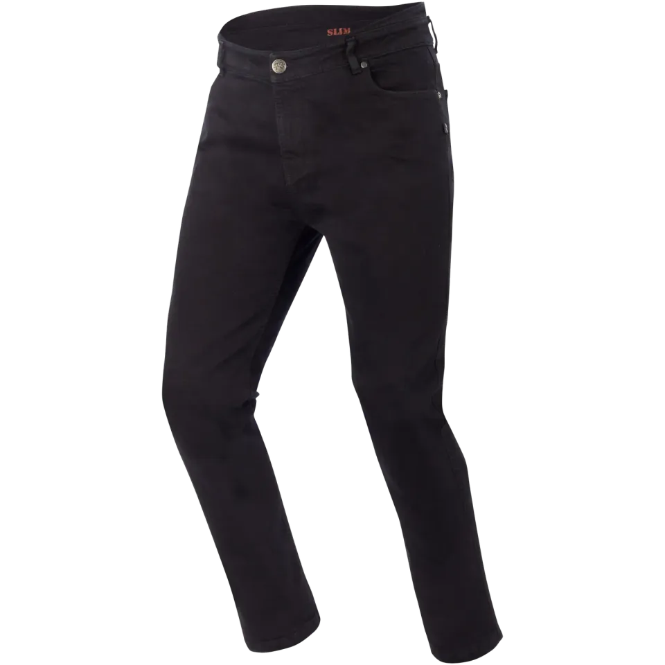 Segura Cosmic jeans moto uomo nero slim fit protezioni ginocchia