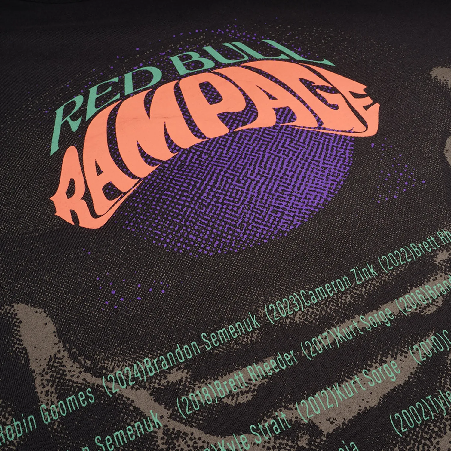 Troy Lee Designs Rampage Intergalactic T-shirt Coal