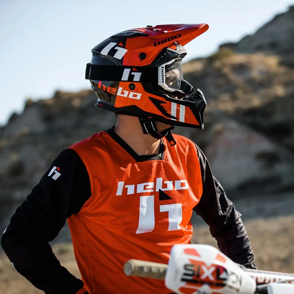 Hebo Heritage HC0533 casco trial vetroresina BF25