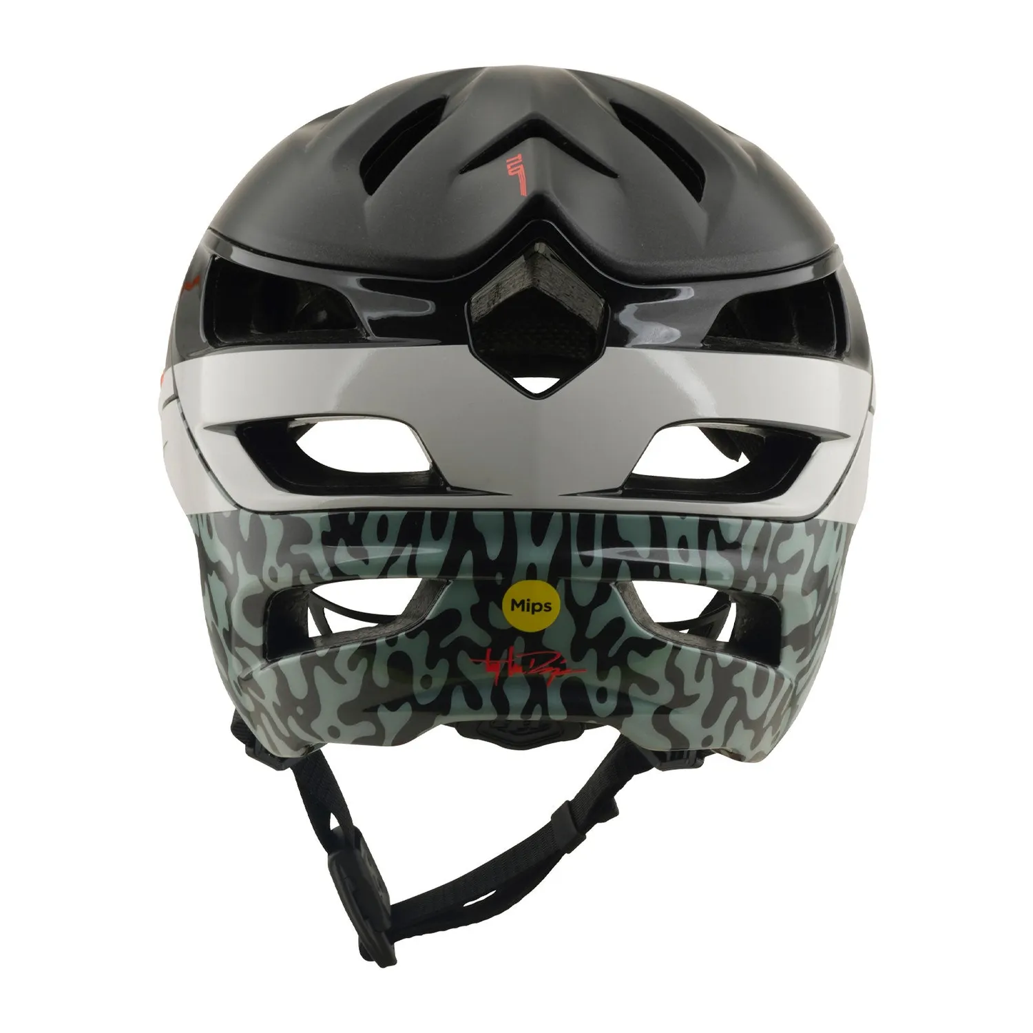 Troy Lee Designs A3 Halo casco mtb charcoal MIPS