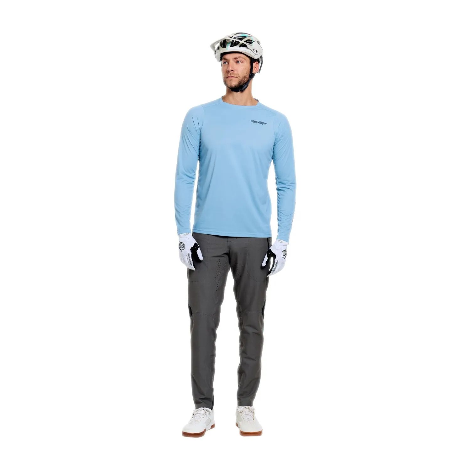 Troy Lee Designs Skyline Pro LS maglia MTB Dawn Blue