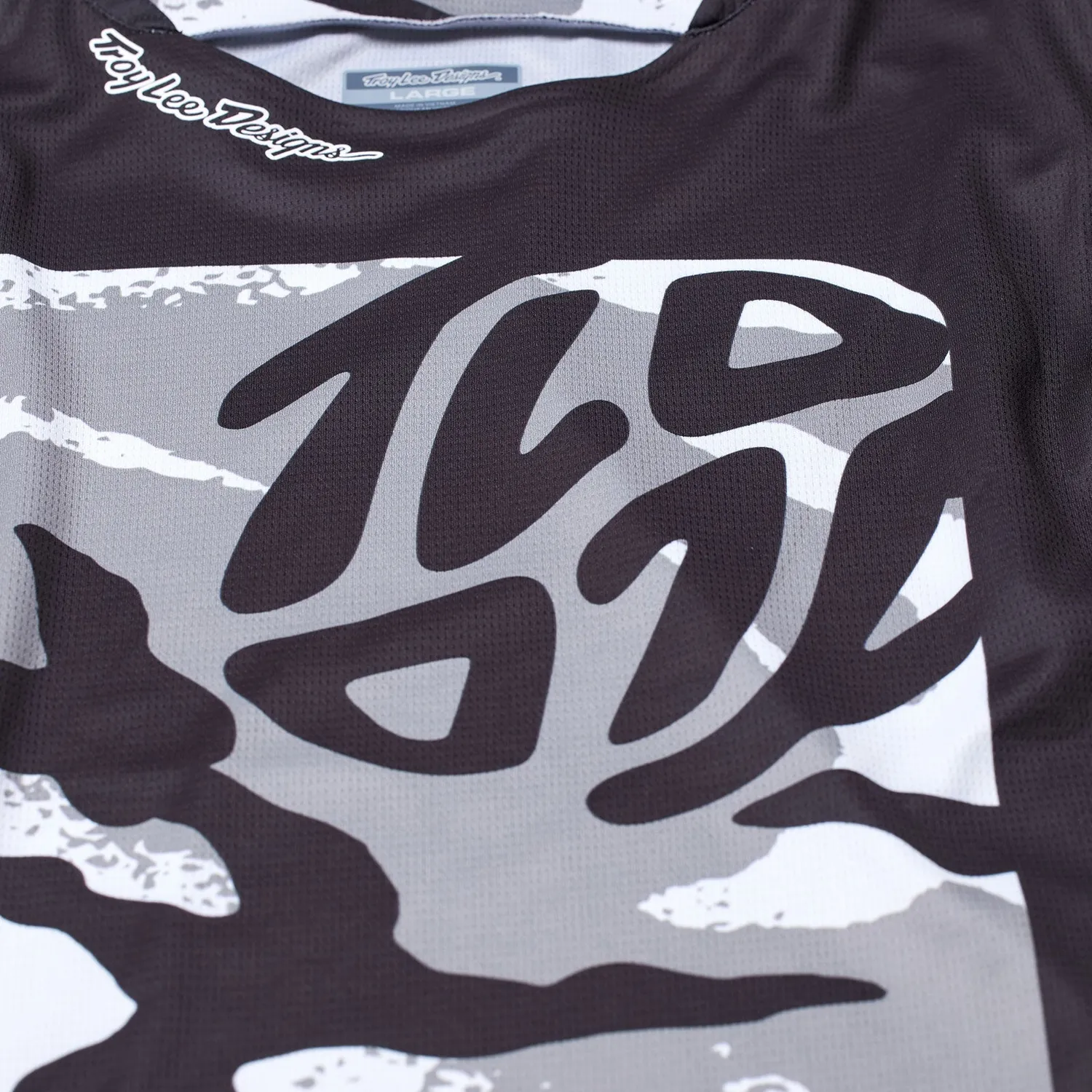 Troy Lee Designs GP Pro Boxed maglia moto nero bianco