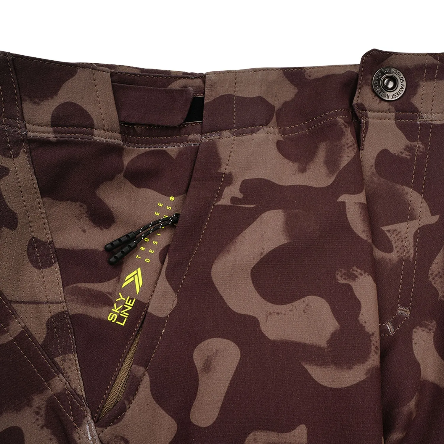 Troy Lee Designs Skyline Youth Pantaloni MTB Oliva Vita Regolabile
