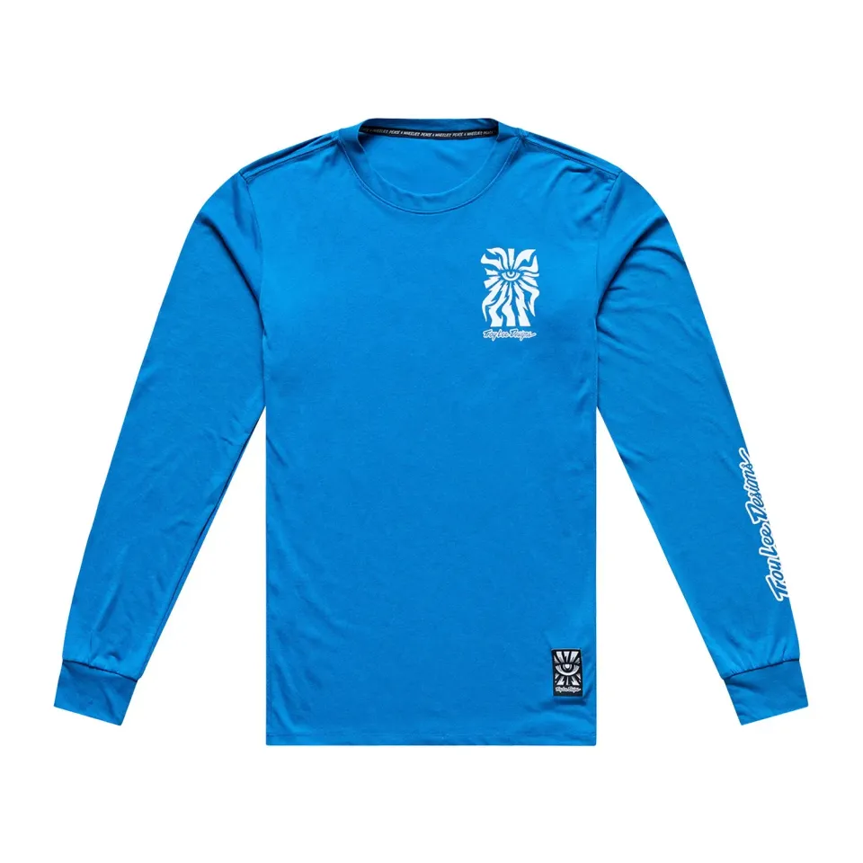 Troy Lee Designs Skyline Ride maglia mtb manica lunga blu