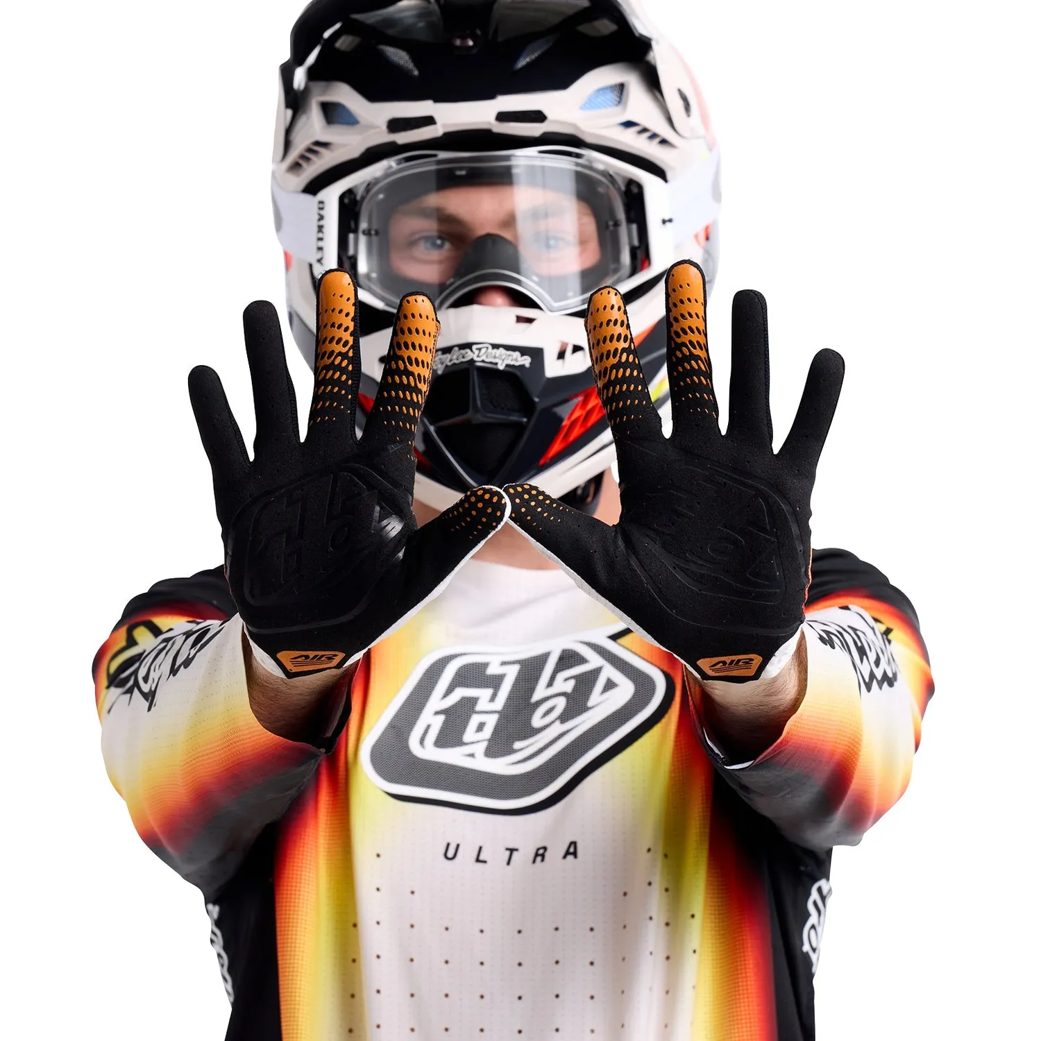 Troy Lee Designs Air Blurr Yellow guanti moto giallo