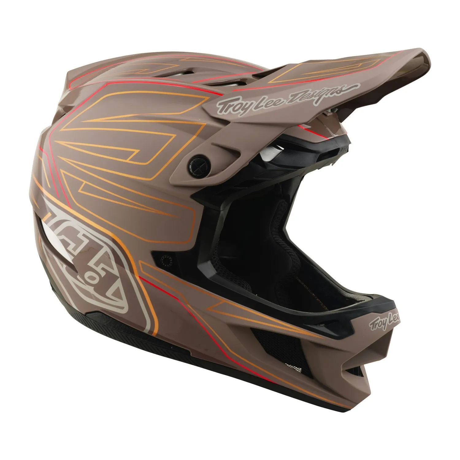 Troy Lee Designs D4 Polyacrylite casco mtb Timber