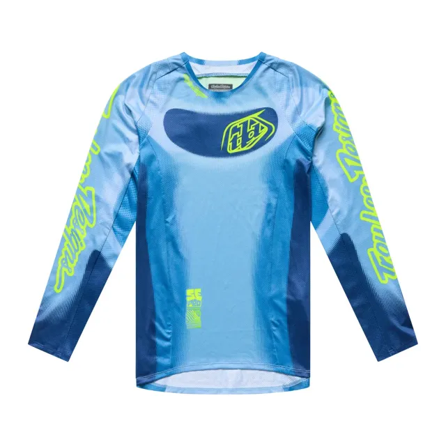 Troy Lee Designs SE Pro Illusion maglia moto bambino gialla