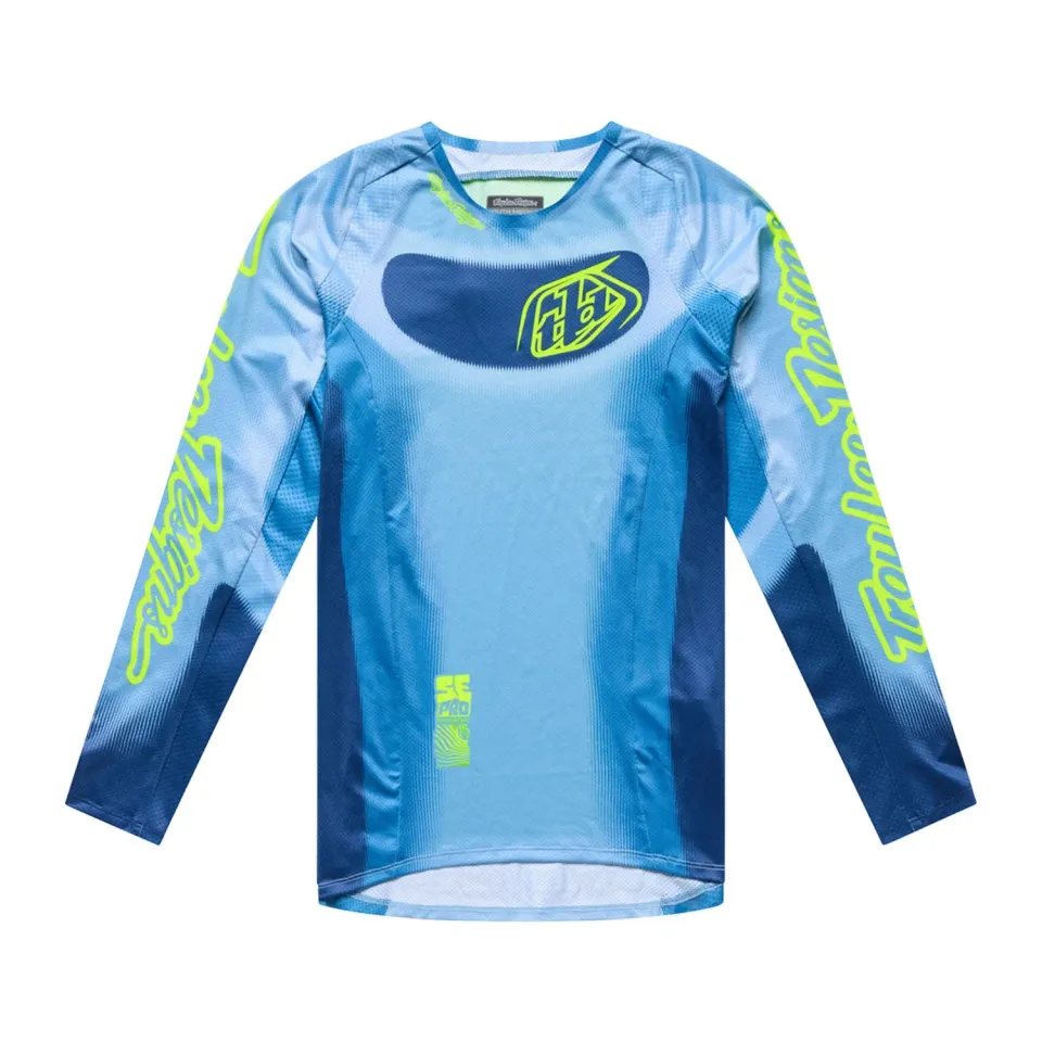 Troy Lee Designs SE Pro Illusion maglia moto bambino gialla