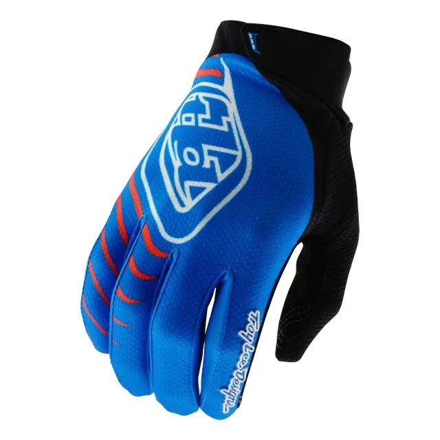 Troy Lee Designs GP Pro guanti moto blu touchscreen