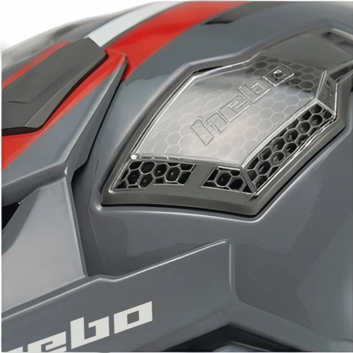 Hebo Zone 5 R.S. casco trial grigio ECE 22-06