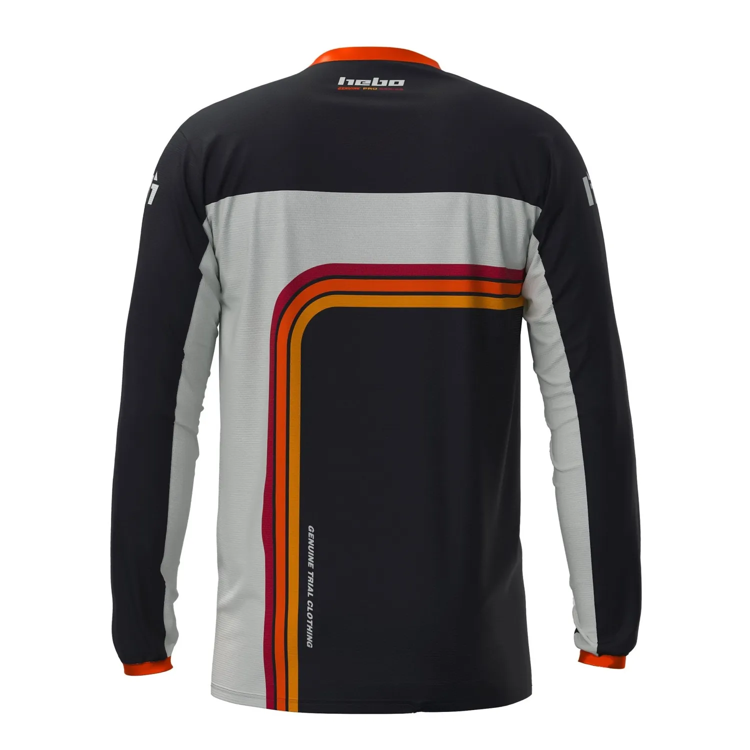 Hebo Pro Trial Retro maglia trial rossa traspirante