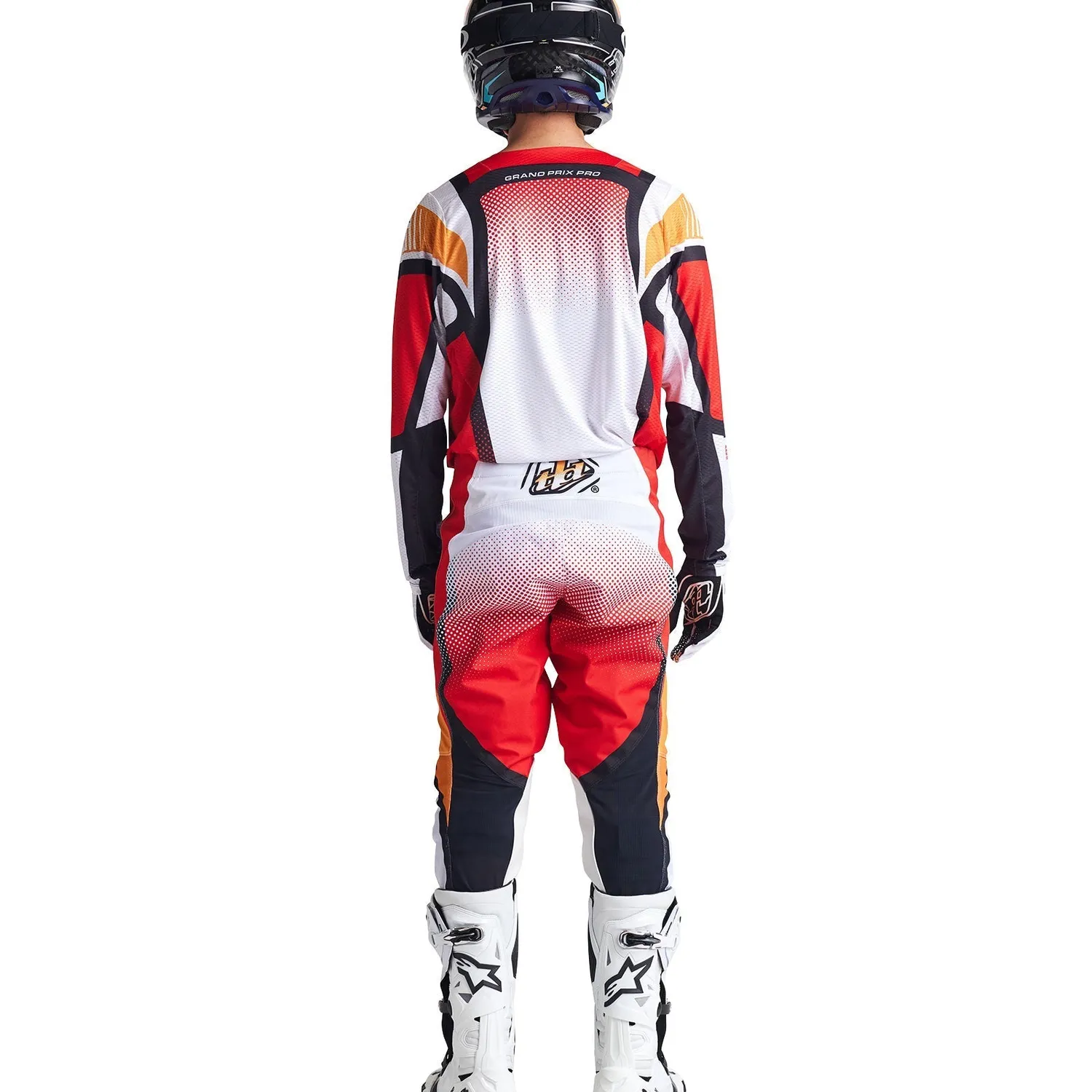 Troy Lee Designs GP Pro Air maglia moto rossa Bands