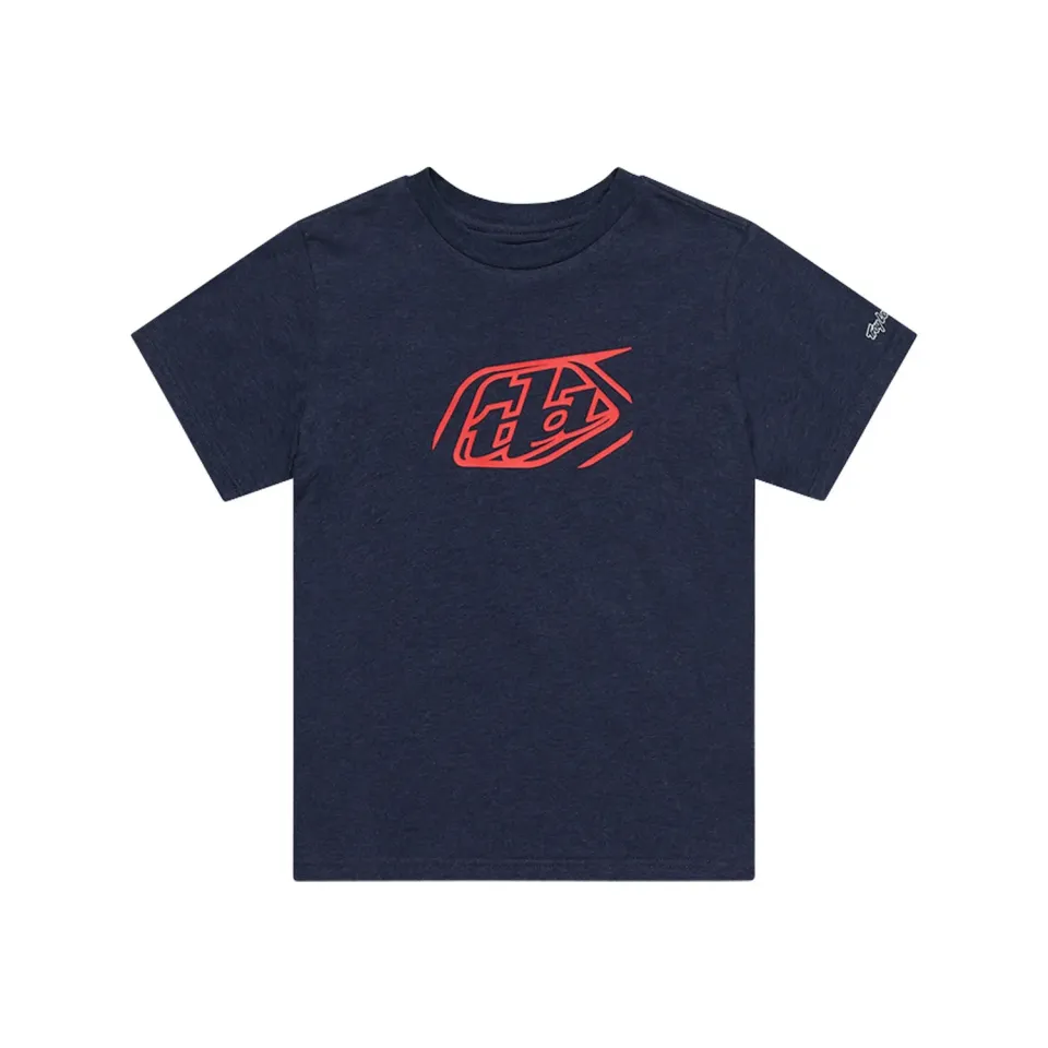 Troy Lee Designs Badge t-shirt ragazzo manica corta blu