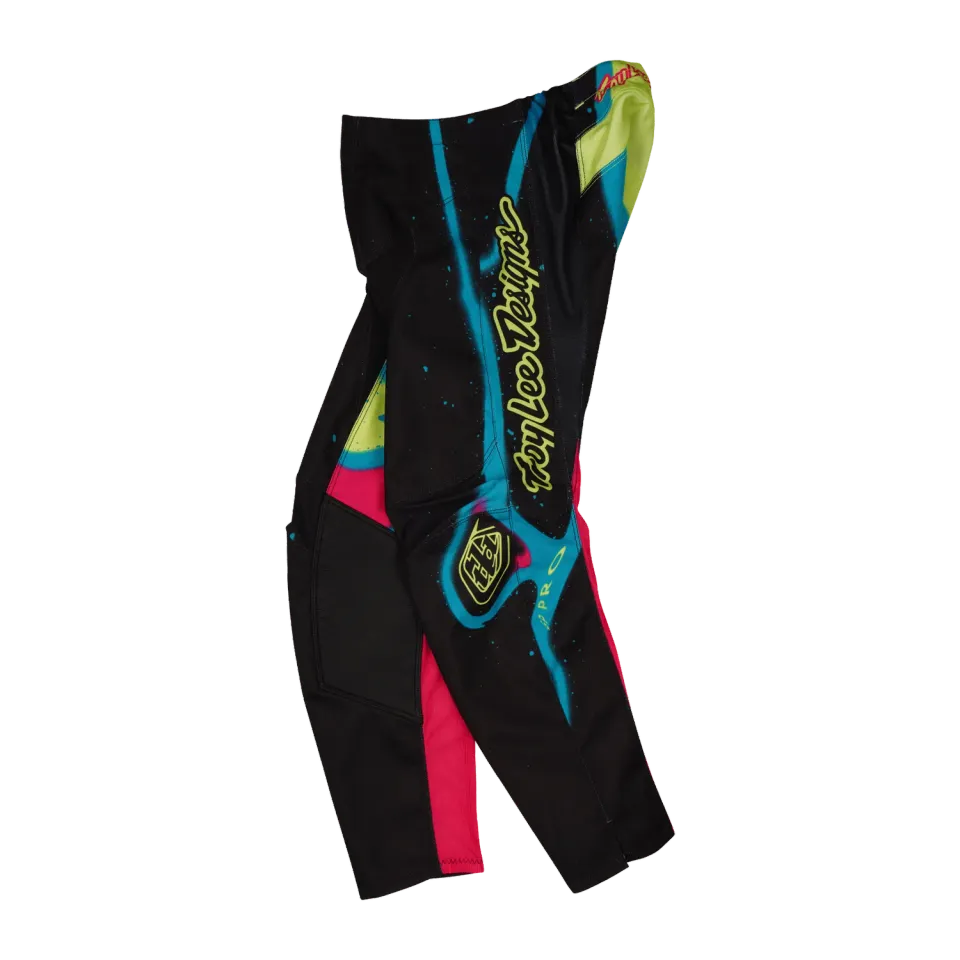 Troy Lee Designs GP Pro Pant pantaloni moto bambino nero-giallo