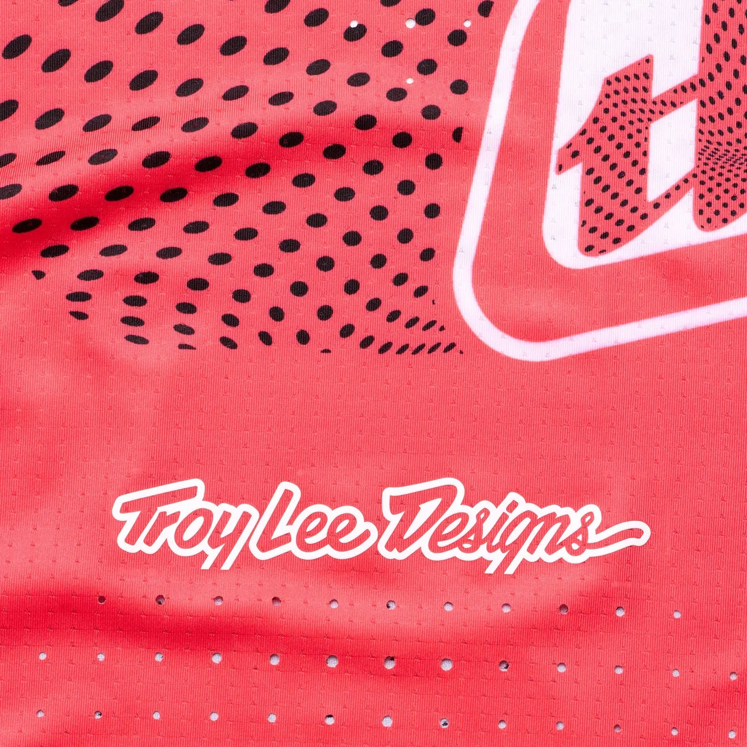 Troy Lee SE Ultra Optic maglia moto rossa Infra Red