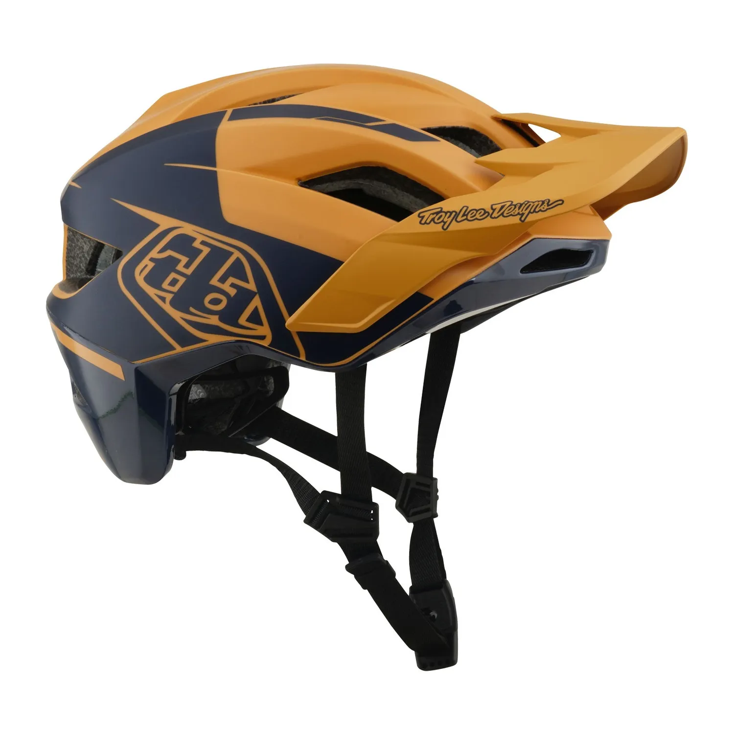 Troy Lee Designs Flowline SE casco mtb mustard mips