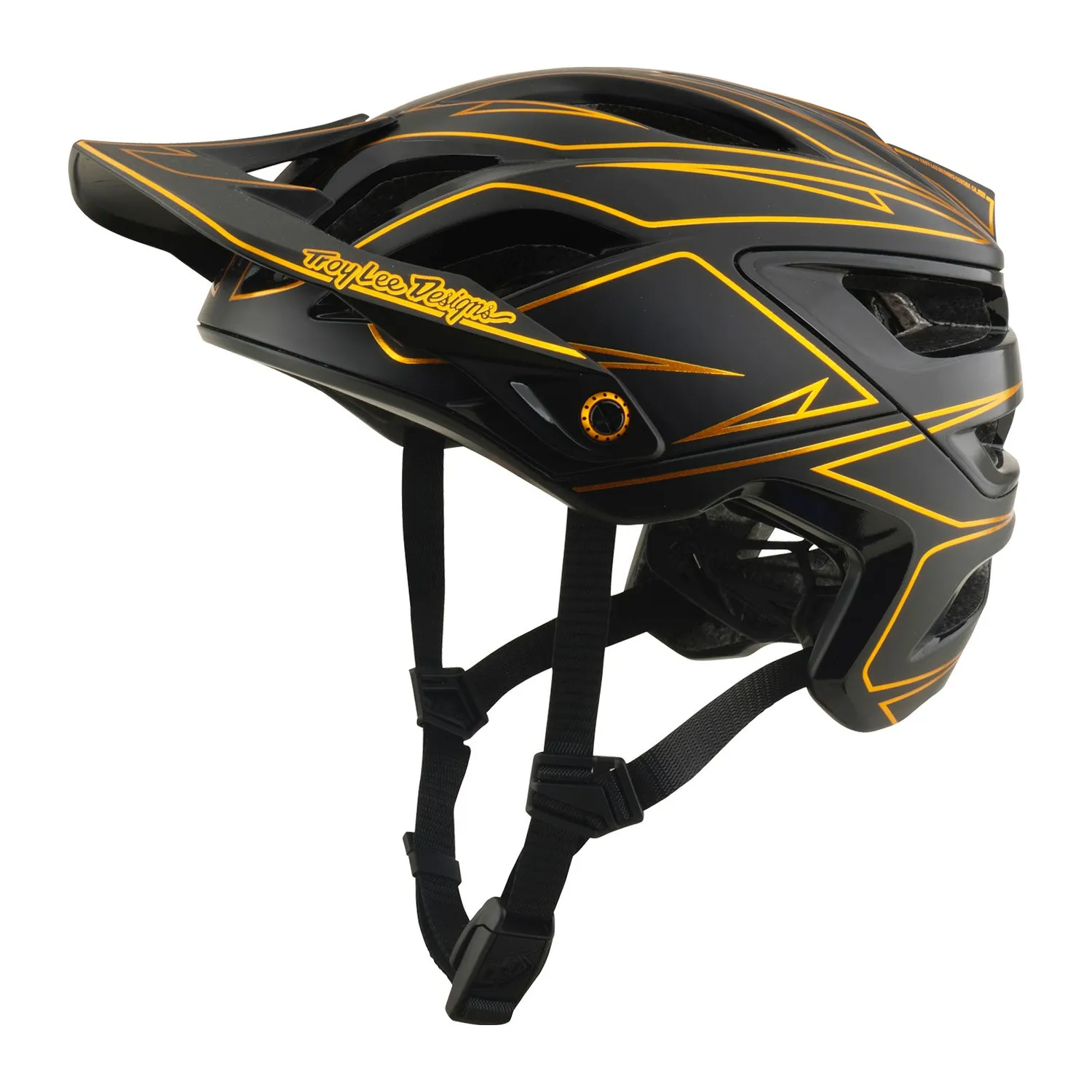 Troy Lee Designs A3 Pinstripe casco mtb Black