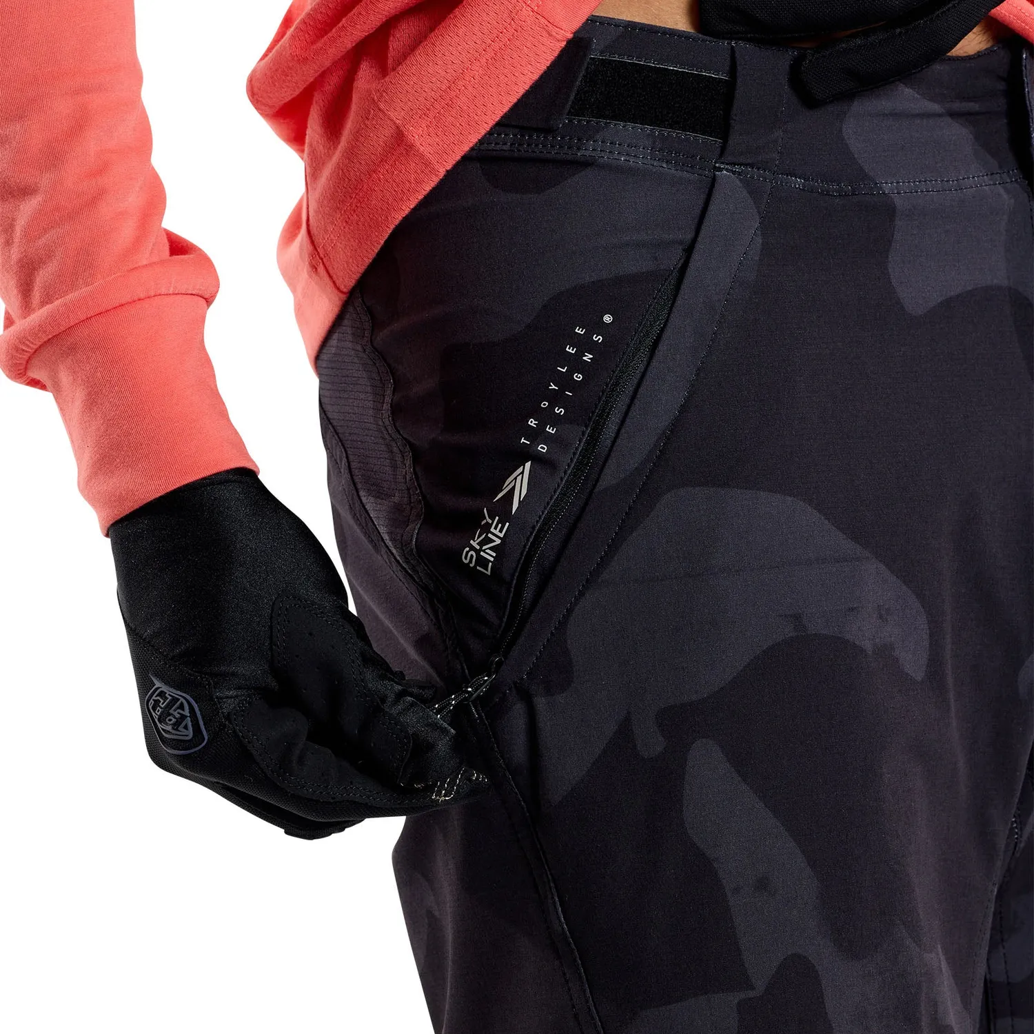 Troy Lee Designs Skyline Scrubland short mtb carbon con fondello
