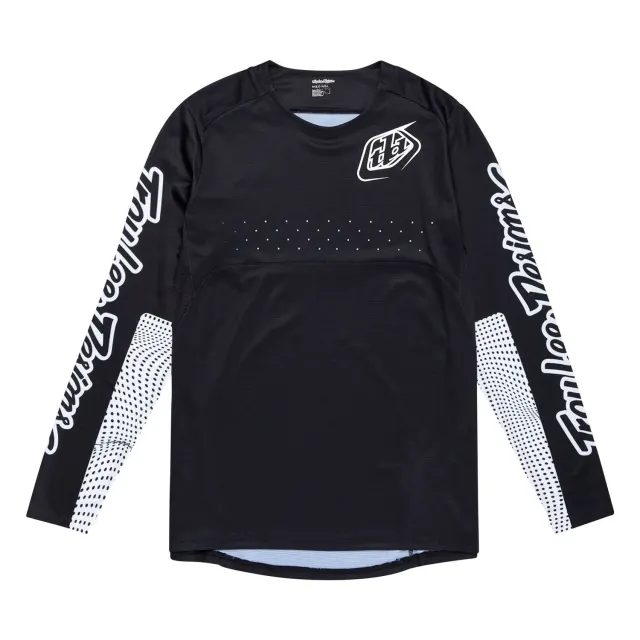Troy Lee Designs Sprint Jersey maglia bici nero 165gsm