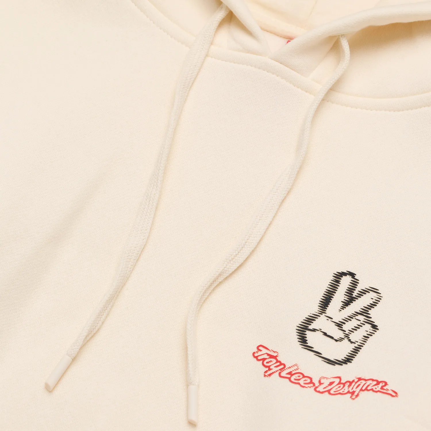 Troy Lee Designs Peace Out felpa donna Vintage White pullover