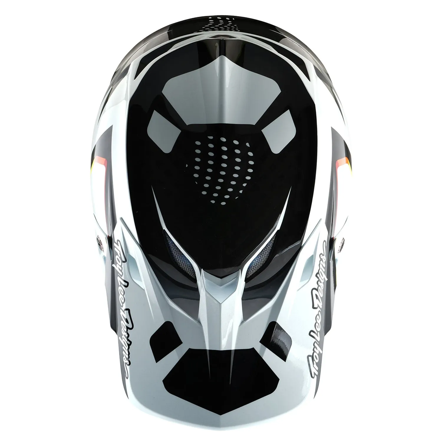 Troy Lee Designs SE5 Carbon casco moto Optic Black carbonio