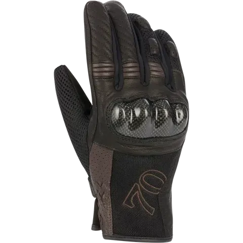 Segura Lady Russell guanti moto donna estivi nero marrone