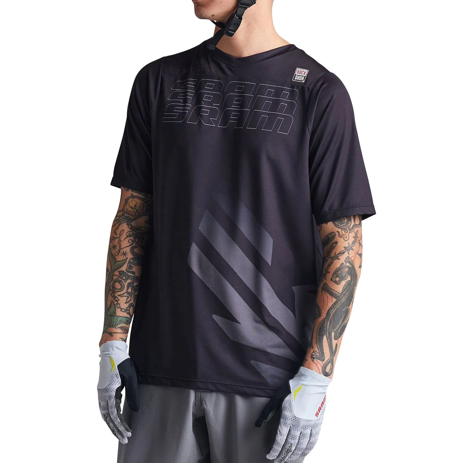 Troy Lee Designs Skyline SRAM Eagle One maglia mtb Black manica corta