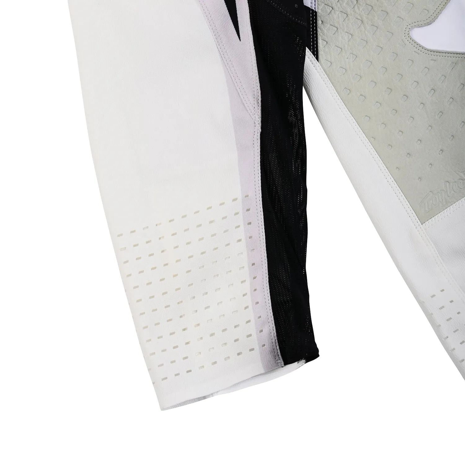 Troy Lee Designs SE Pro Wavez pantaloni moto bianco rosso traspiranti