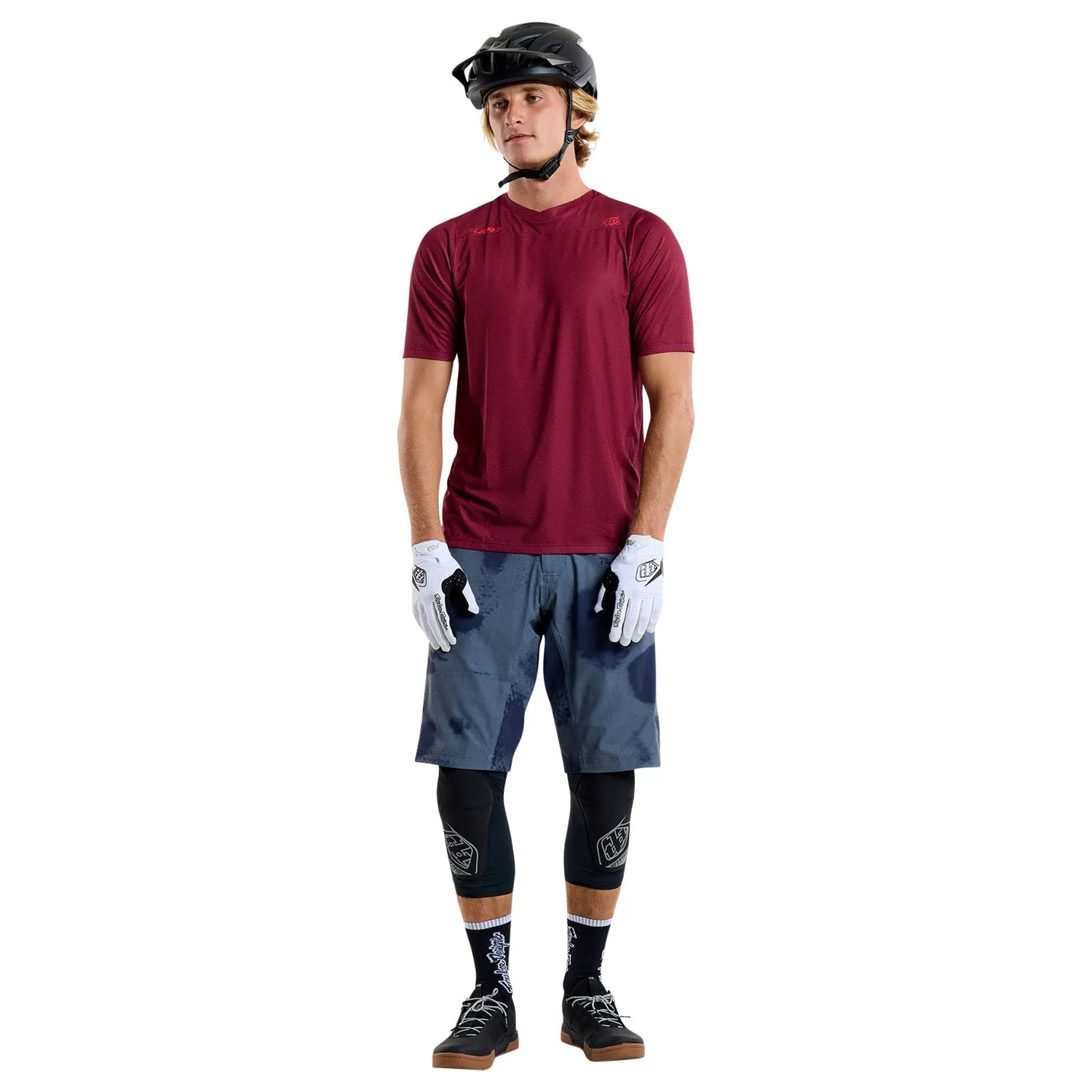 Troy Lee Designs Skyline Air Mono maglia bici bordeaux