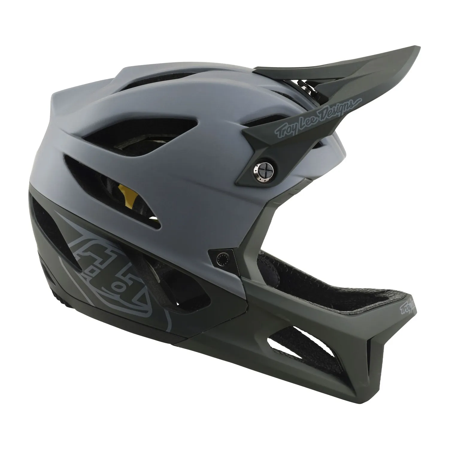 Troy Lee Designs Stage Drone casco integrale mtb grigio