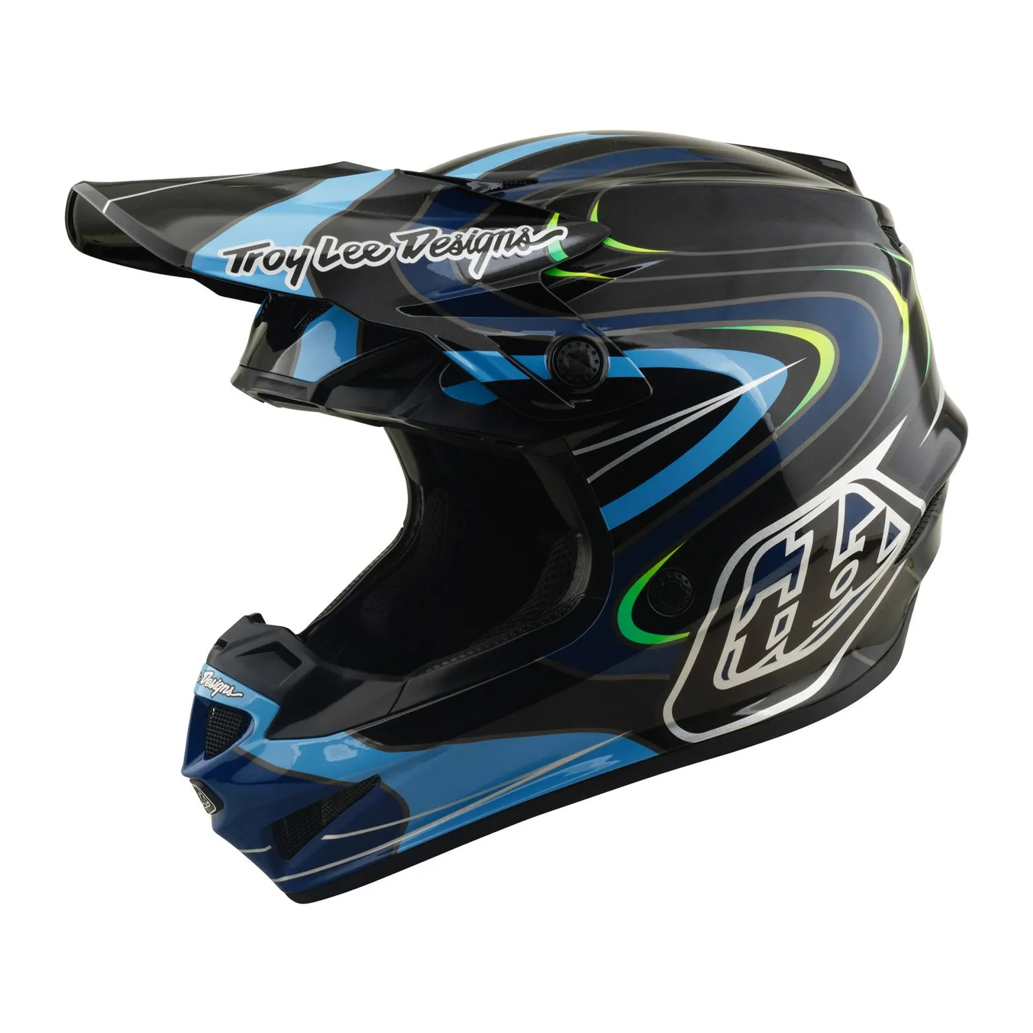 Troy Lee Designs GP Pro Pulse casco moto MIPS nero