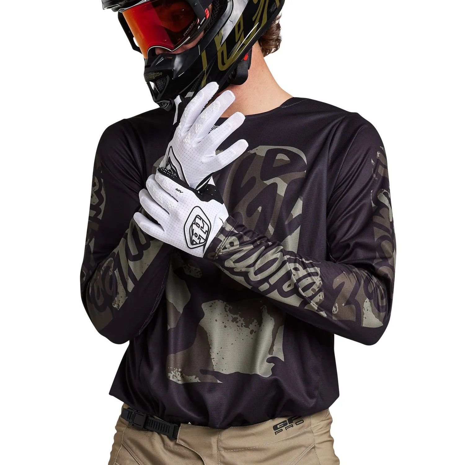 Troy Lee Designs GP Pro maglia moto manica lunga black olive