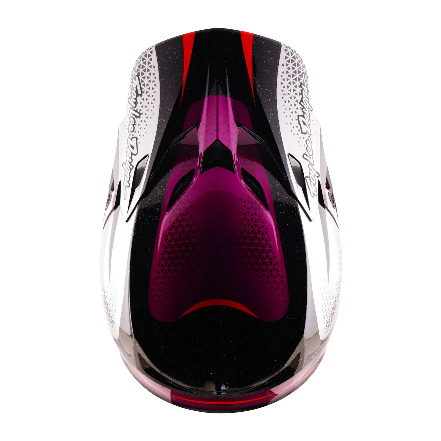 Troy Lee Designs SE5 Polycarbonate casco moto viola nero MIPS