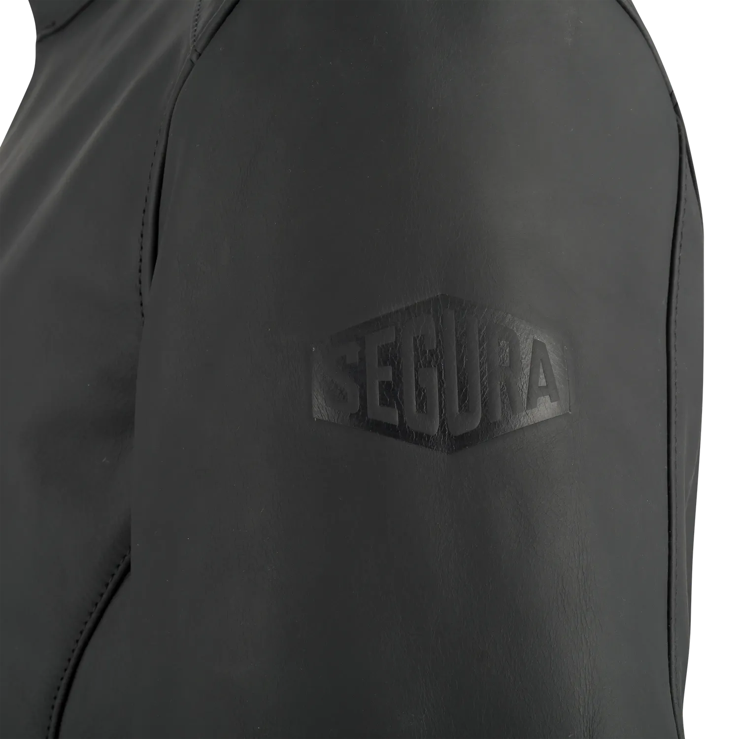 Segura Phil giubbotto pelle uomo nero/giallo regular protezioni CE