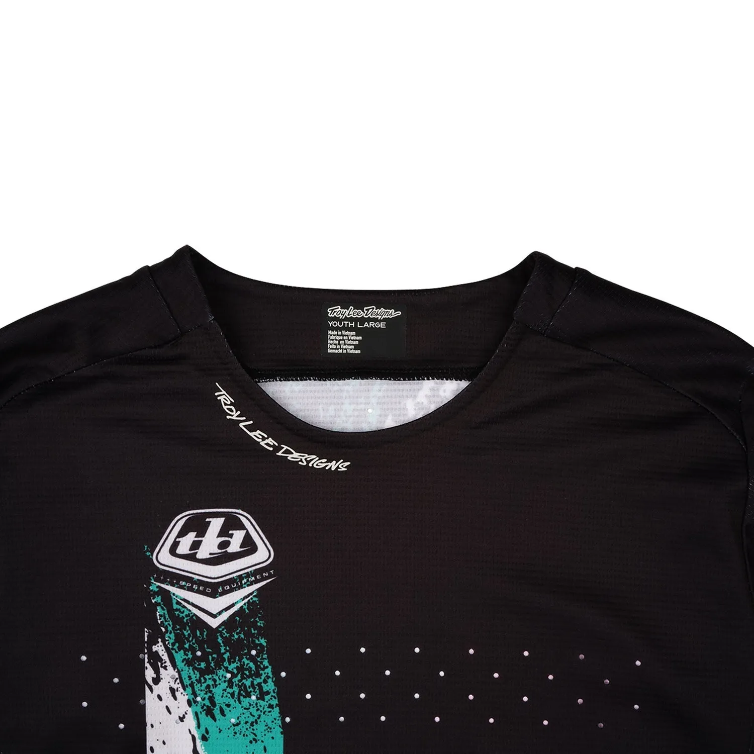 Troy Lee Designs Sprint maglia bici ragazzo Full Pull Black
