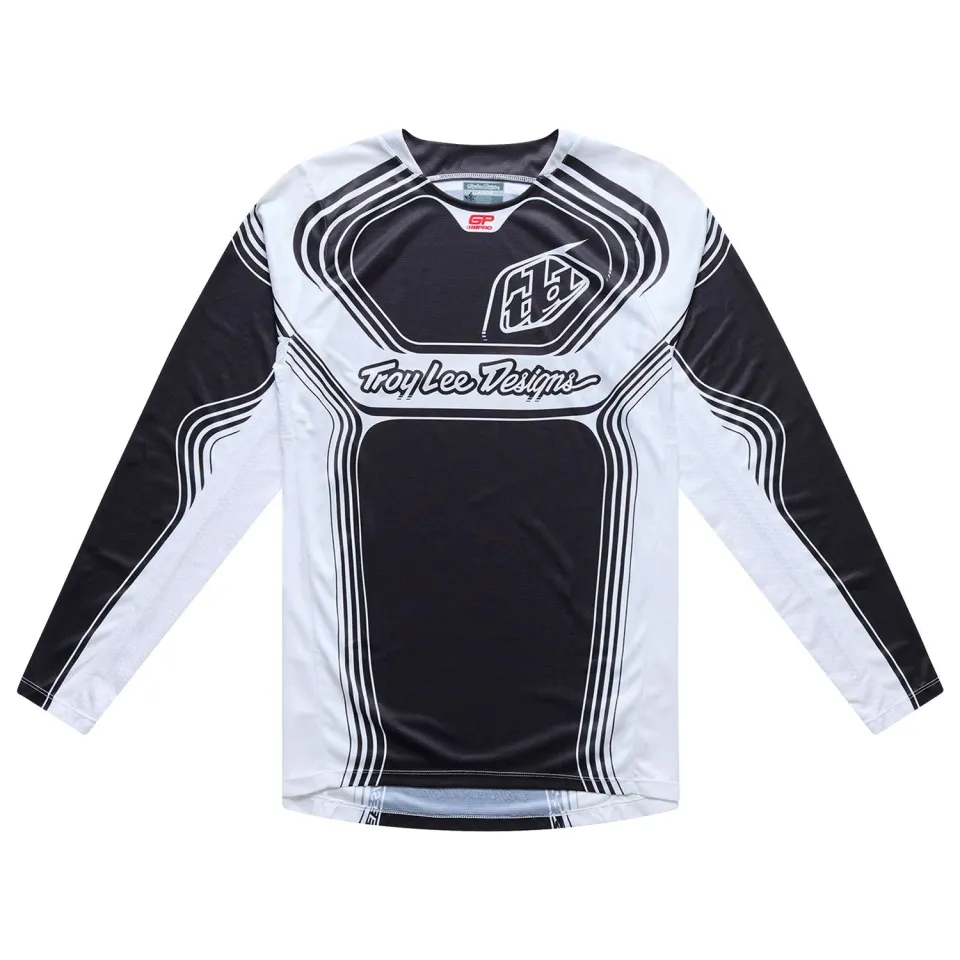 Troy Lee Designs GP Pro maglia moto manica lunga nera