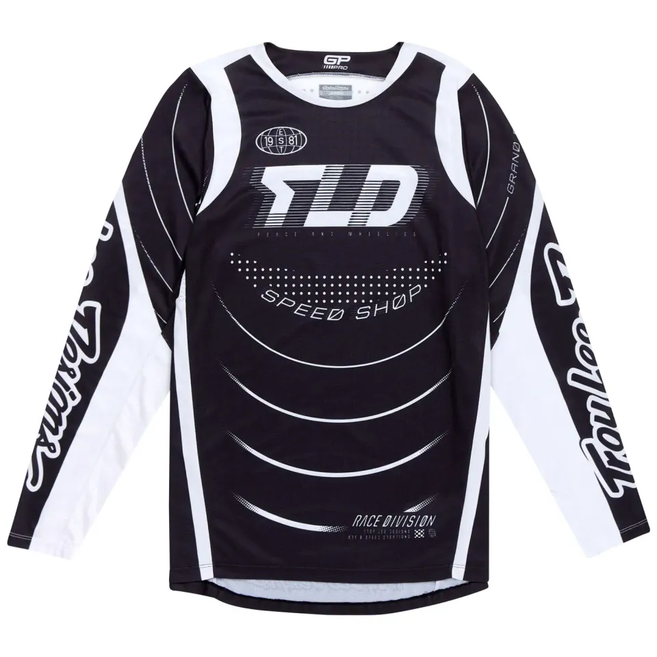 Troy Lee Designs GP Pro Spun Maglia Moto Nera