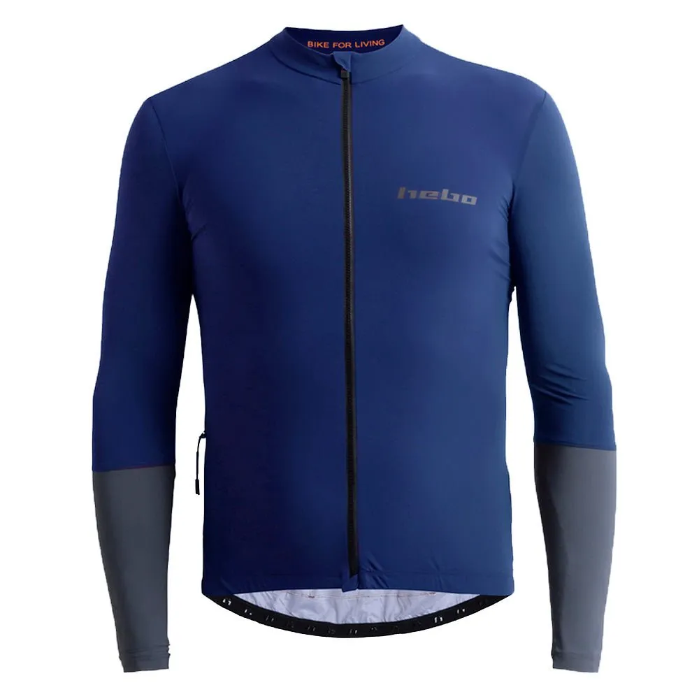Hebo Volts L/S Maglia Bici Manica Lunga Nera