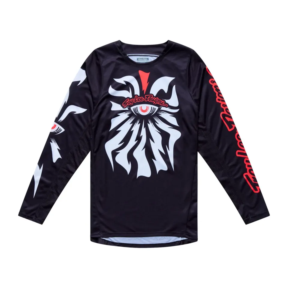 Troy Lee Designs GP Pro maglia motocross nero rosso