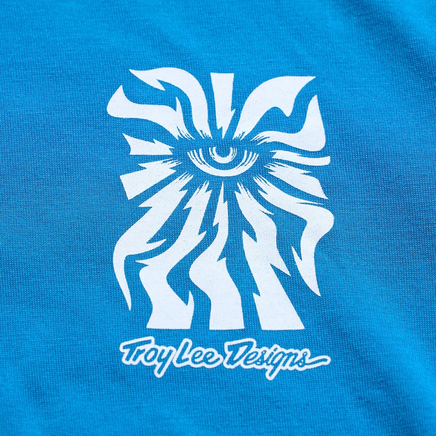 Troy Lee Designs Skyline Ride maglia bimbo azzurra