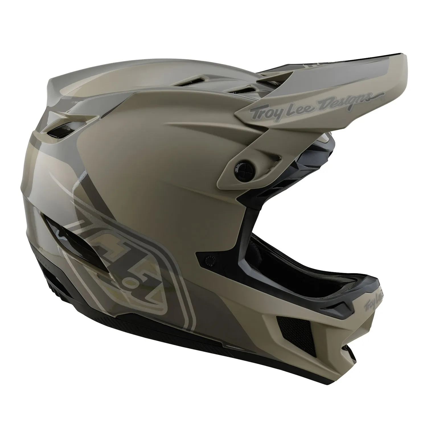 Troy Lee Designs D4 Polyacrylite MIPS Casco Timber