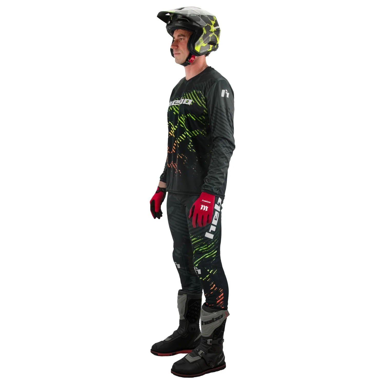 Hebo Pro Camo t-shirt trial riciclata UPF 50+