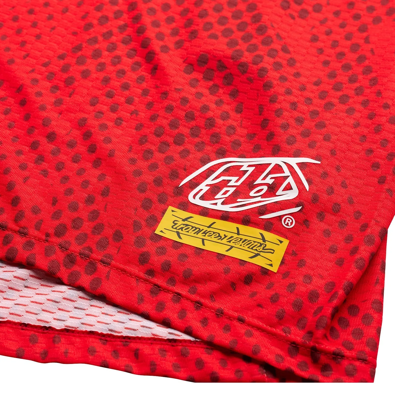 Troy Lee Designs Skyline Air maglia mtb rossa SRAM Roots